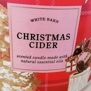 Christmas Cider Scent CANDLE